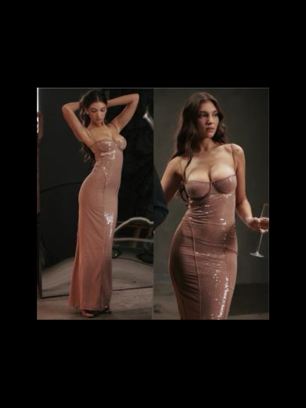 House of CB Bonita Dress Sequin
